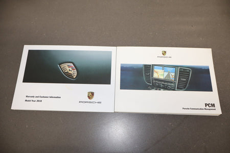 2010 Porsche Panamera Owners Handbook OEM