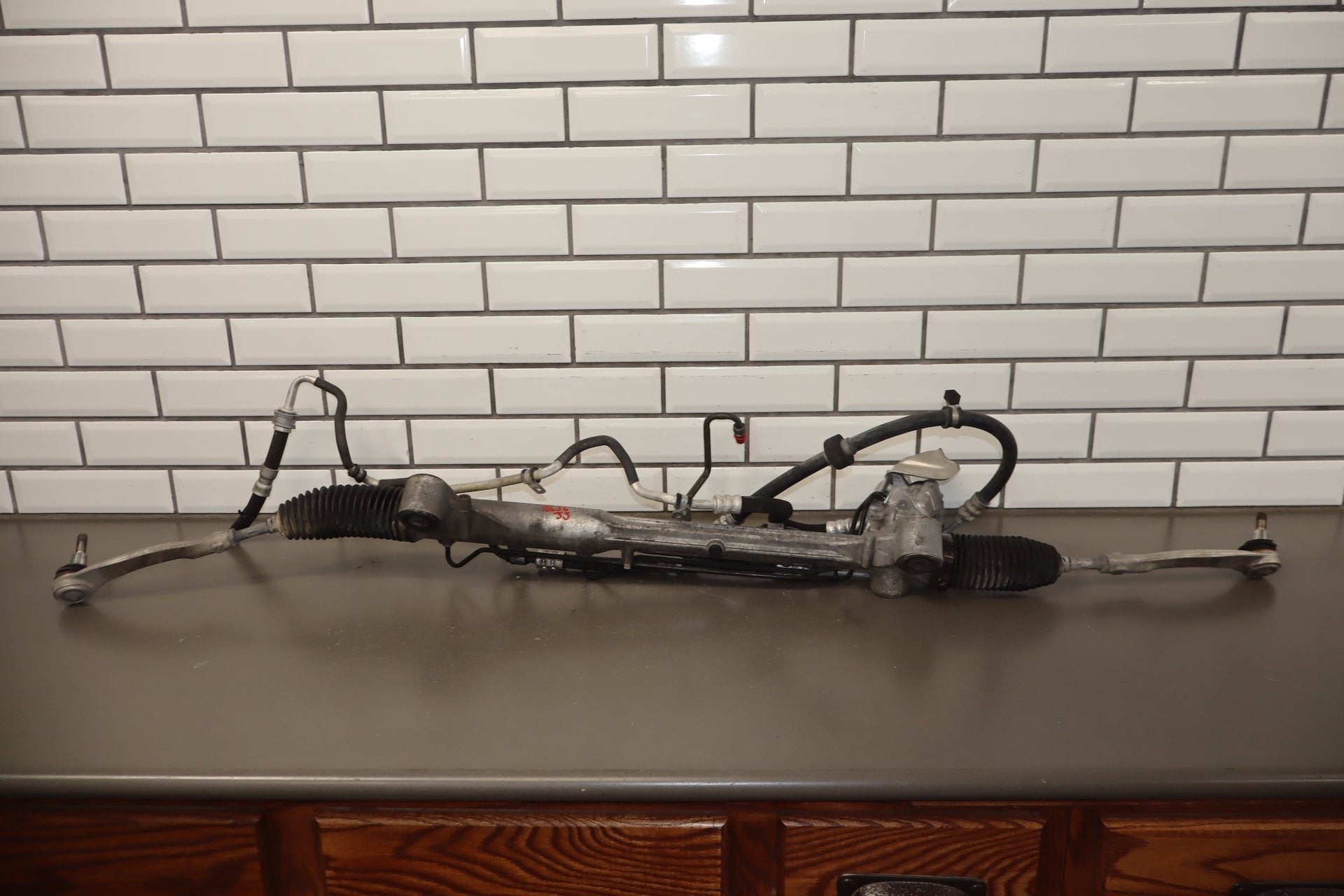 2010 Porsche Panamera Power Steering Rack And Pinion Assembly OEM