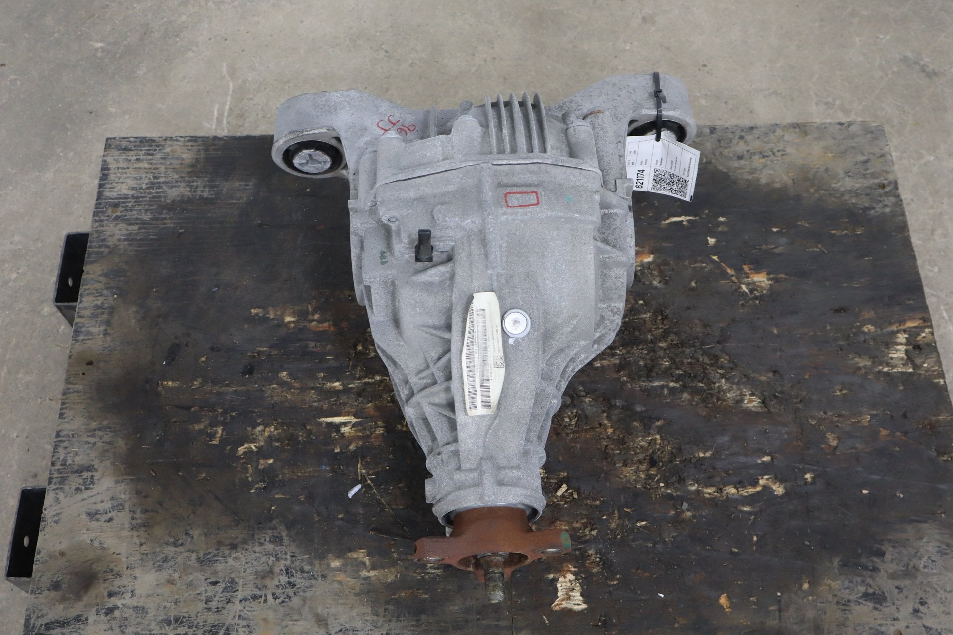 2010 Porsche Panamera Rear Differential Carrier 3.55 Ratio Assembly OEM