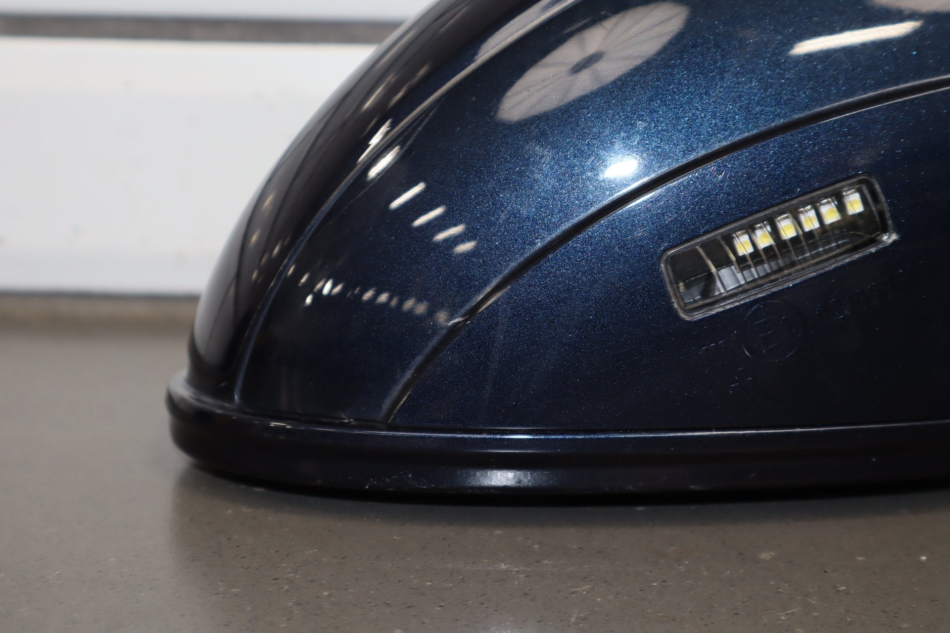 2010 Porsche Panamera Right Door Mirror Dark Blue Metallic N4