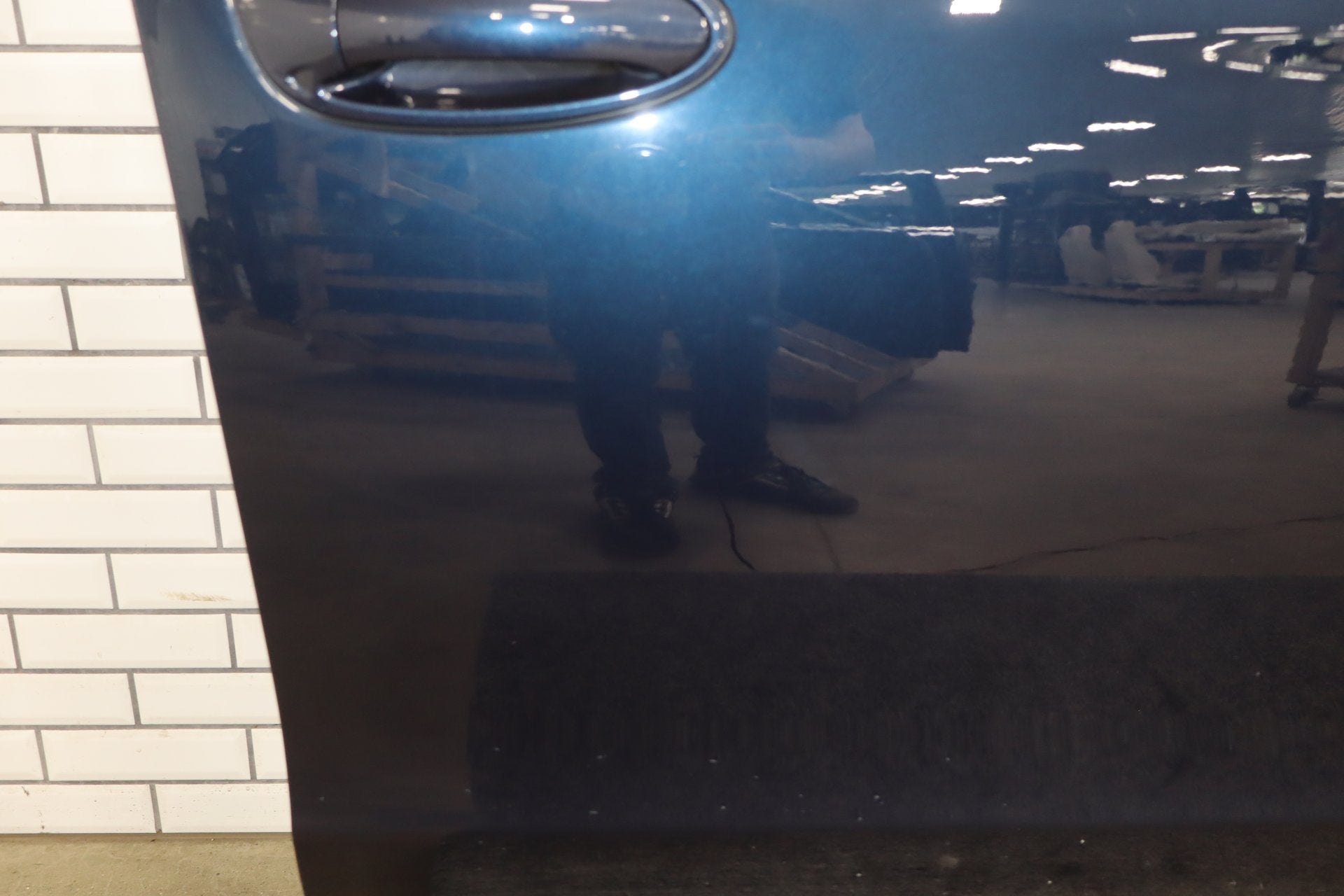 2010 Porsche Panamera Right Front Door Dark Blue Metallic N4