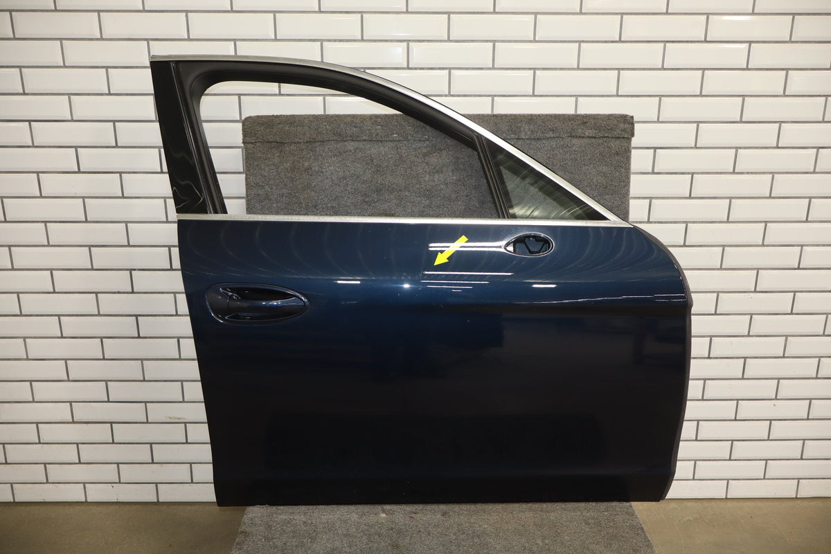 2010 Porsche Panamera Right Front Door Dark Blue Metallic N4