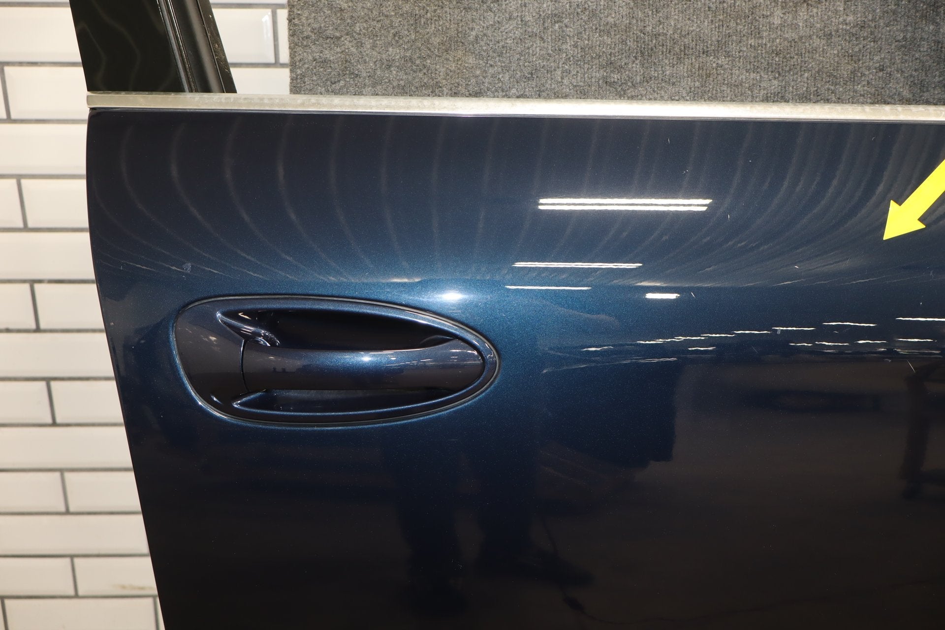 2010 Porsche Panamera Right Front Door Dark Blue Metallic N4