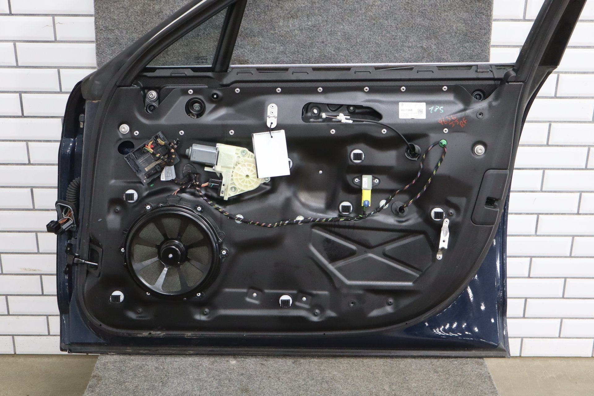 2010 Porsche Panamera Right Front Door Dark Blue Metallic N4