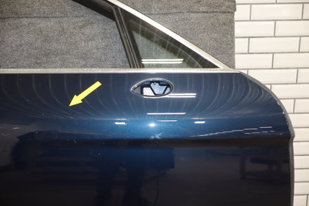 2010 Porsche Panamera Right Front Door Dark Blue Metallic N4