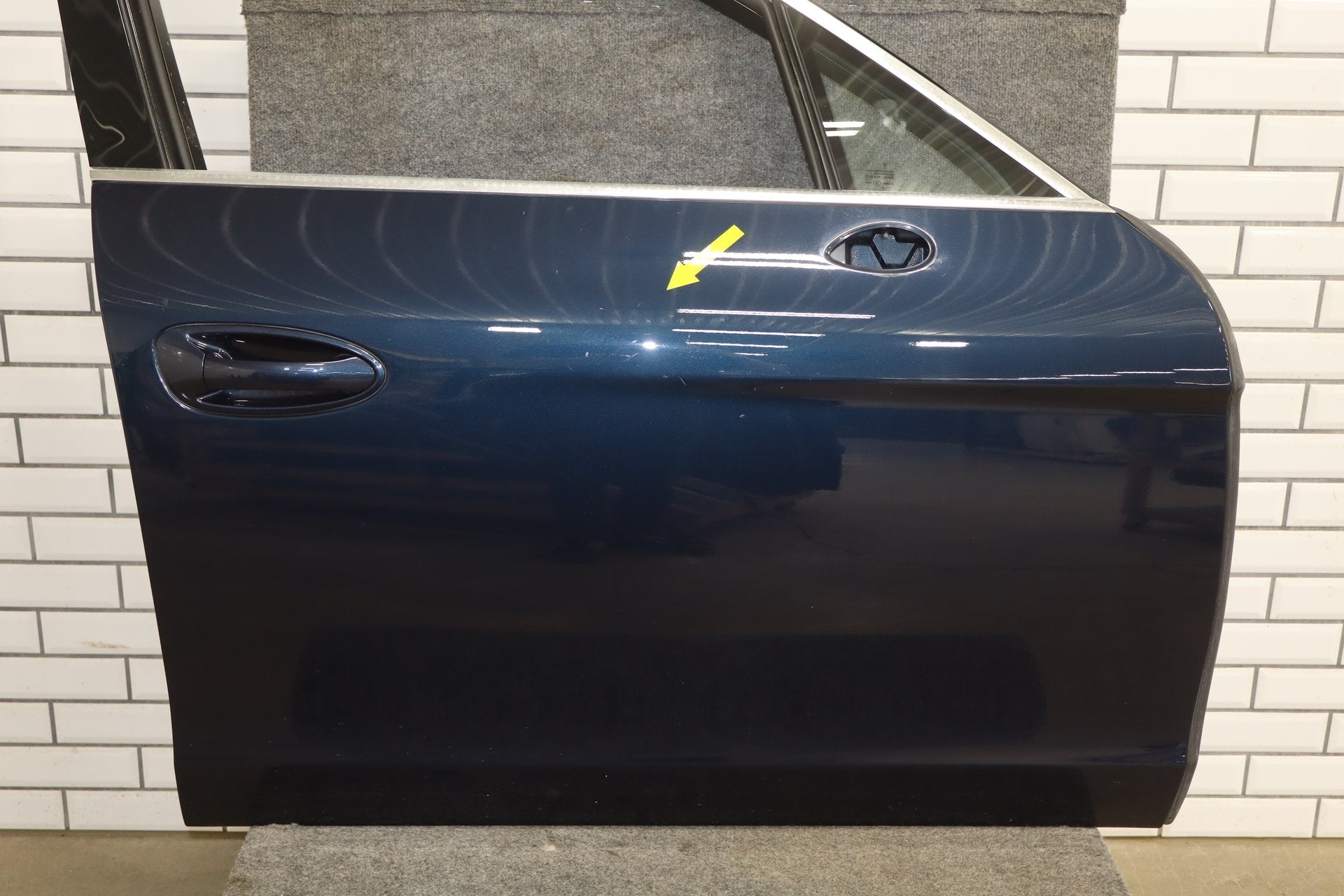 2010 Porsche Panamera Right Front Door Dark Blue Metallic N4