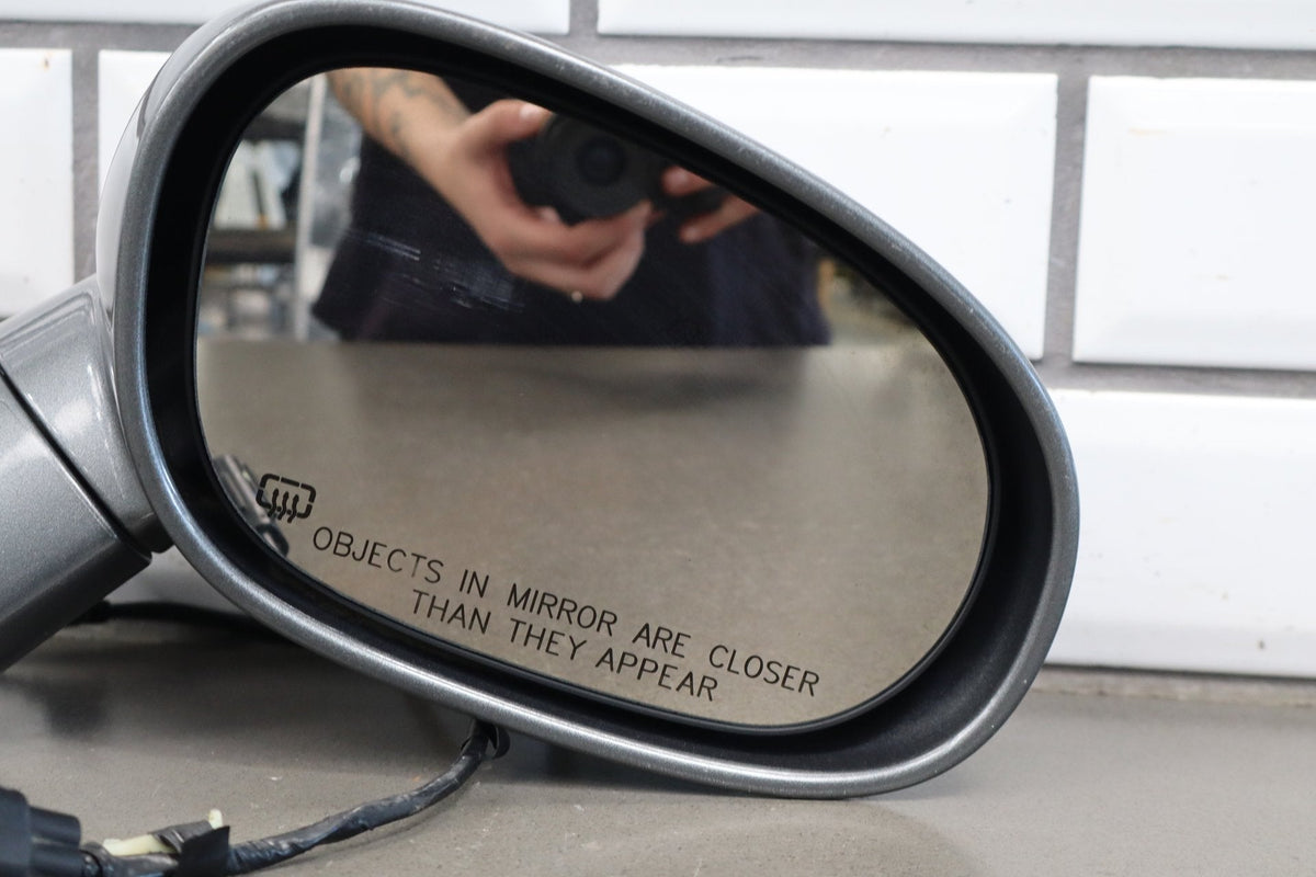 2011-13 Dodge Challenger RH Mirror Power Heated Tungsten Metallic PDM