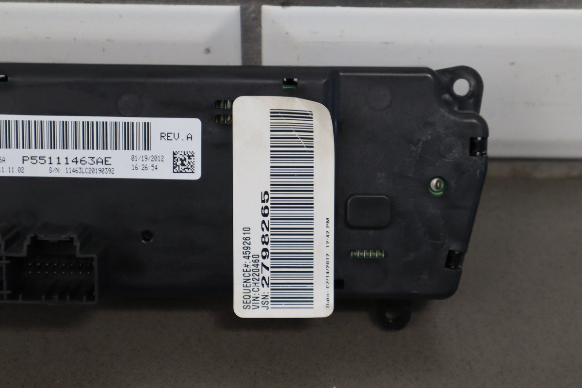 2011-14 Dodge Challenger Climate Control ATC 55111463AE OEM