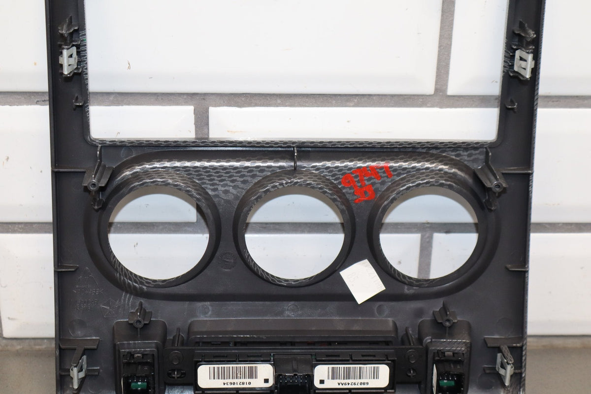 2011-14 Dodge Challenger STR8 Radio Bezel Hazard Traction Seat Heat