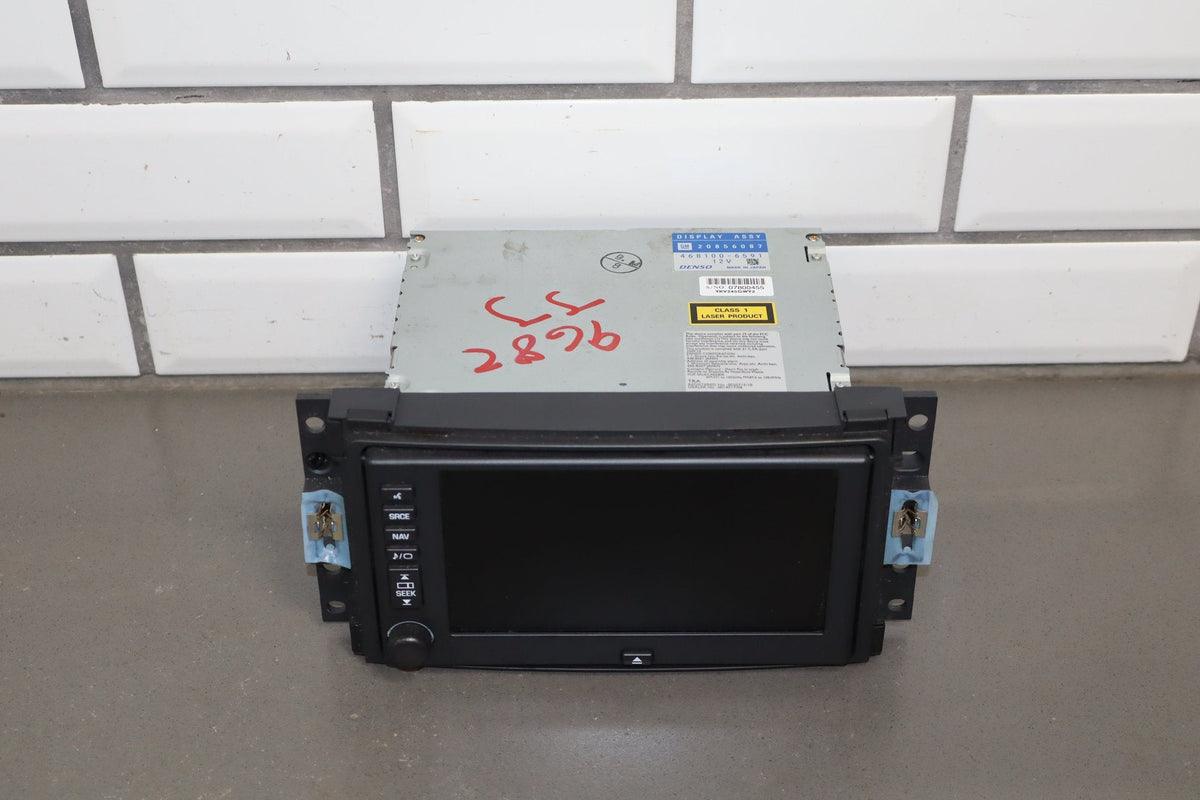 2011-2013 Chevrolet Corvette C6 Touch Screen Navigation 20856087