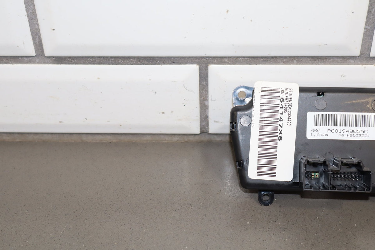 2011-2014 Dodge Challenger Climate Control 55111463AE OEM