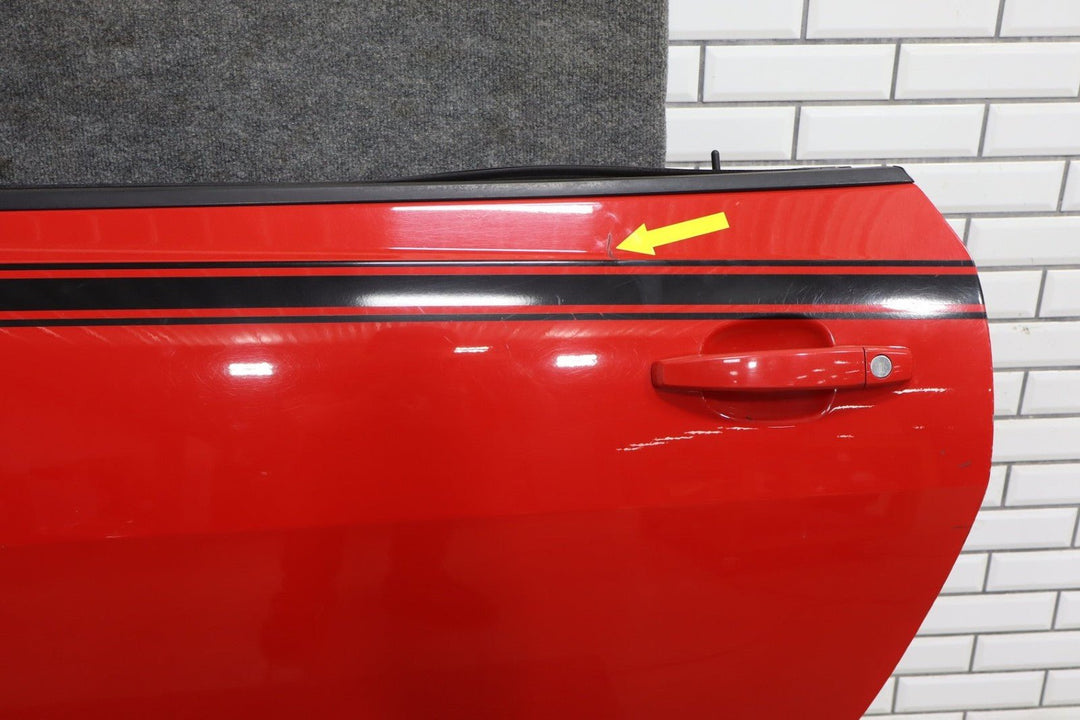 2011 - 2015 Chevrolet Camaro SS Left Front Door Red Hot G7C