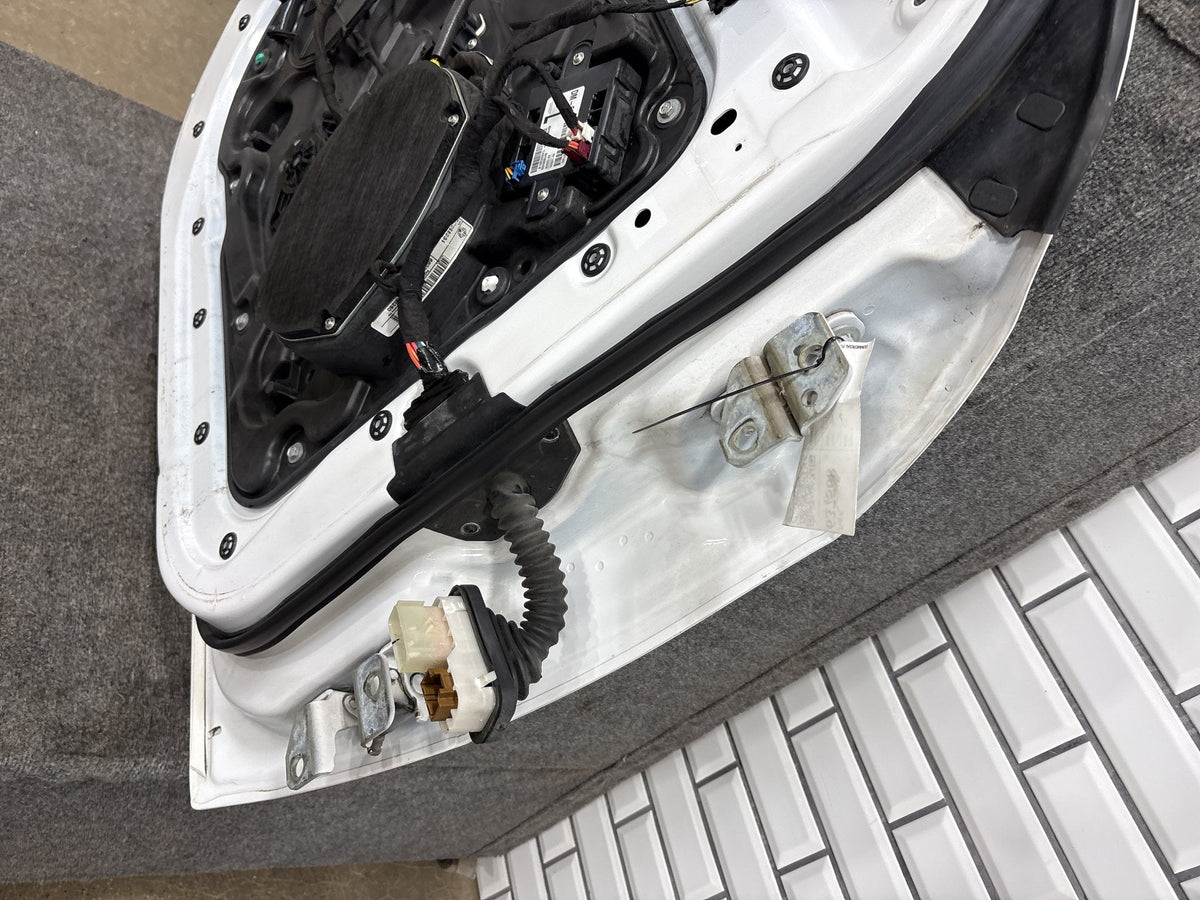 2011-2022 Jeep Grand Cherokee LH Driver Left Front Door Bright White PW7