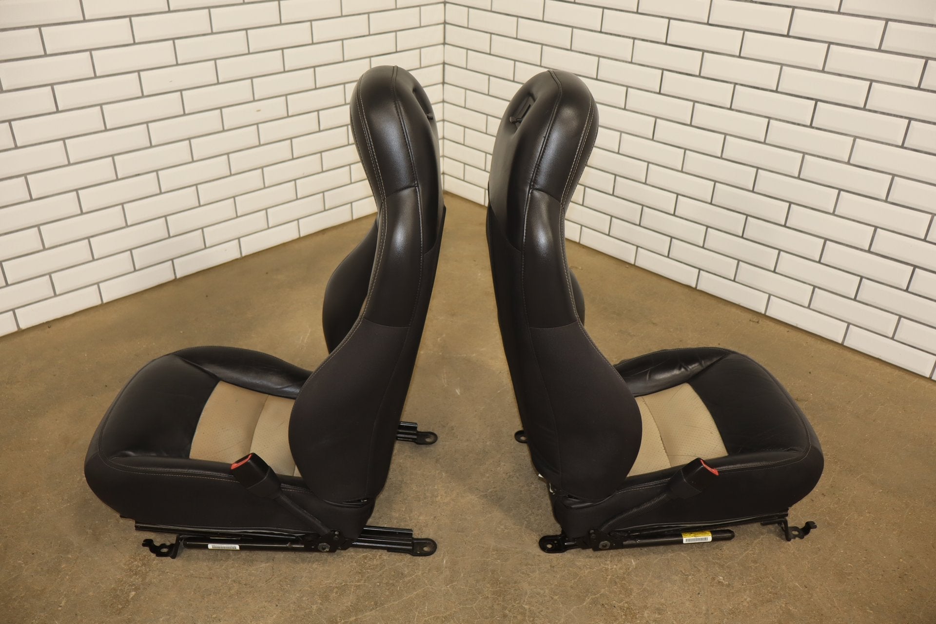 2011 Chevrolet Corvette C6 4LT Leather Seats Set Black/ Cashmere 315