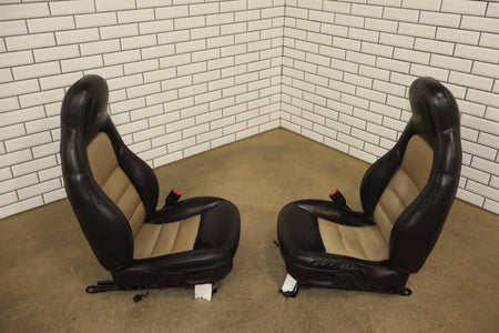 2011 Chevrolet Corvette C6 4LT Leather Seats Set Black/ Cashmere 315