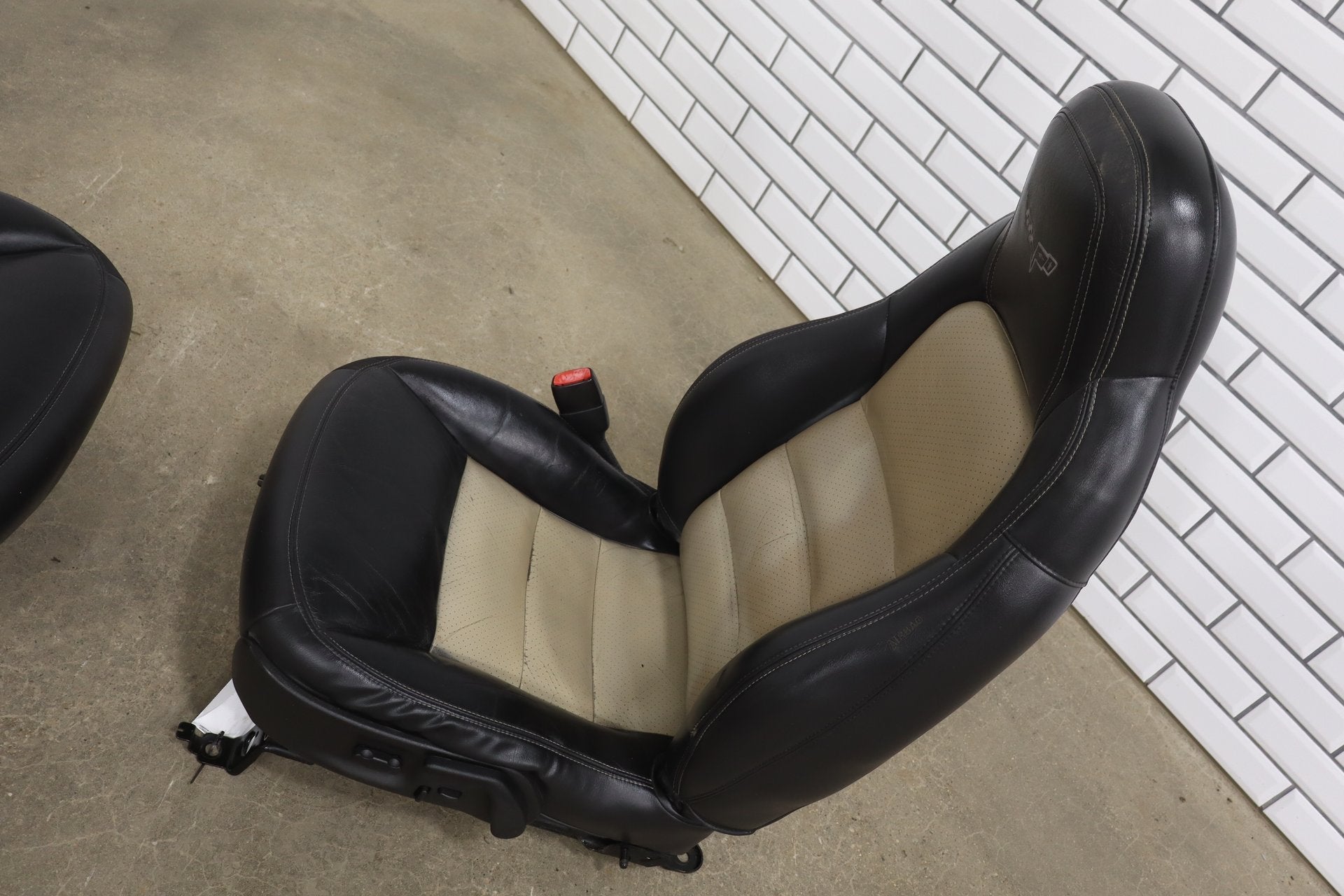 2011 Chevrolet Corvette C6 4LT Leather Seats Set Black/ Cashmere 315