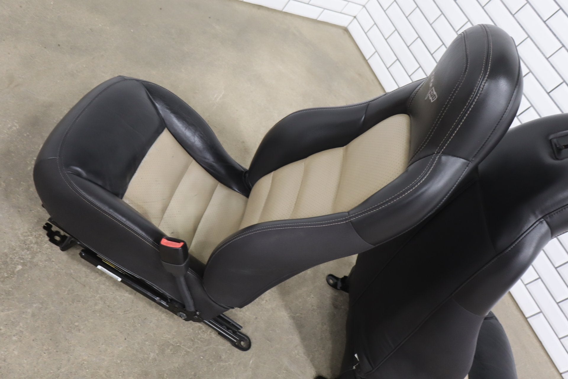2011 Chevrolet Corvette C6 4LT Leather Seats Set Black/ Cashmere 315