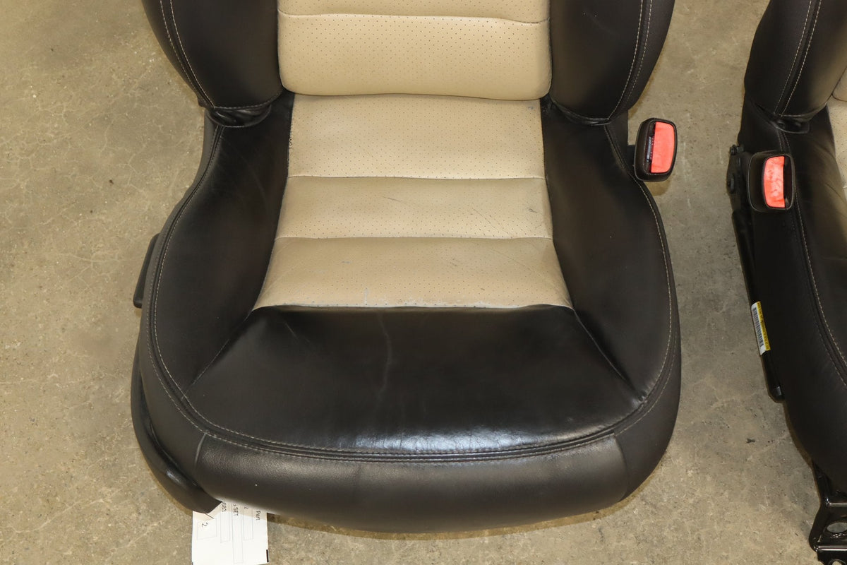 2011 Chevrolet Corvette C6 4LT Leather Seats Set Black/ Cashmere 315