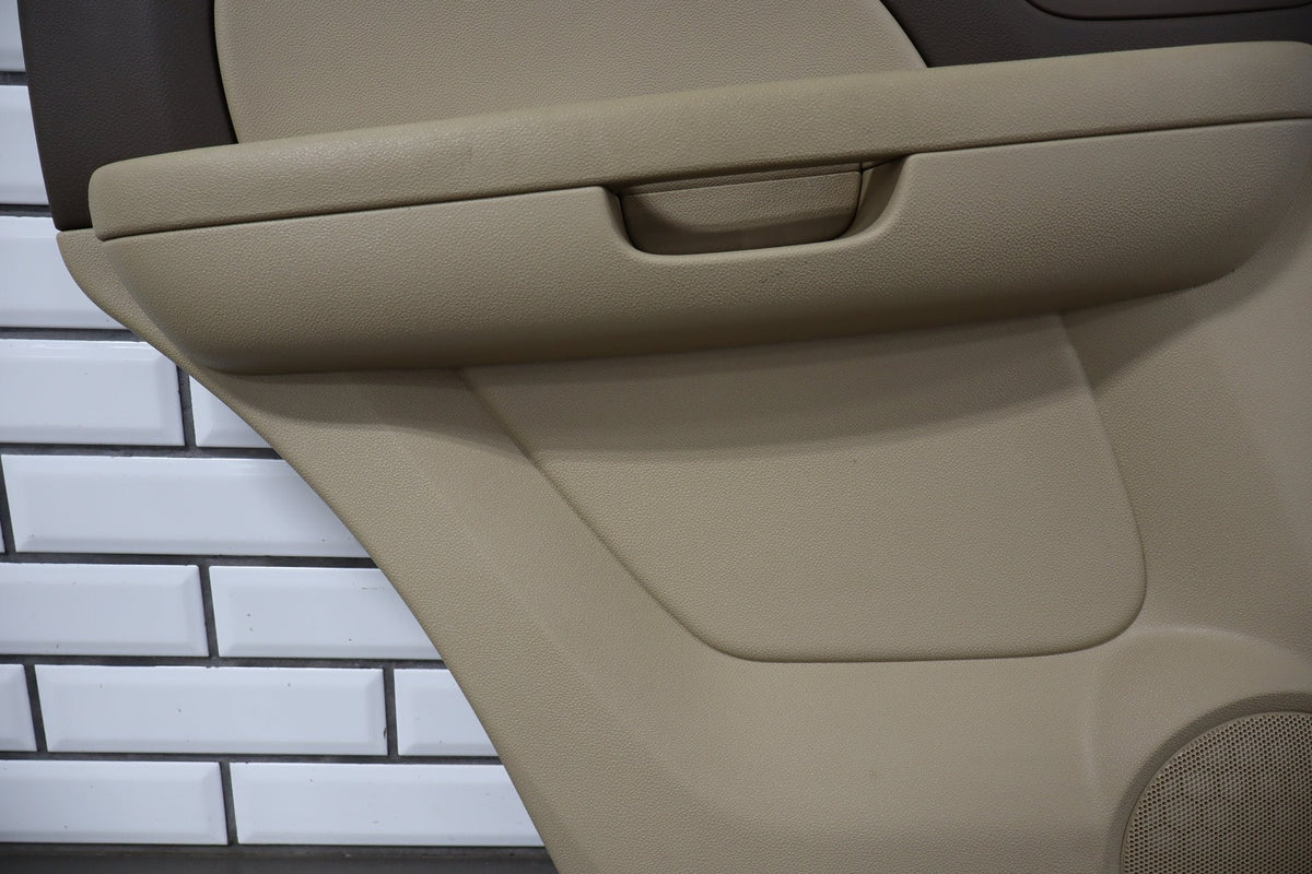 2011 Chevrolet Tahoe Left Rear Door Panel Light Cashmere 333