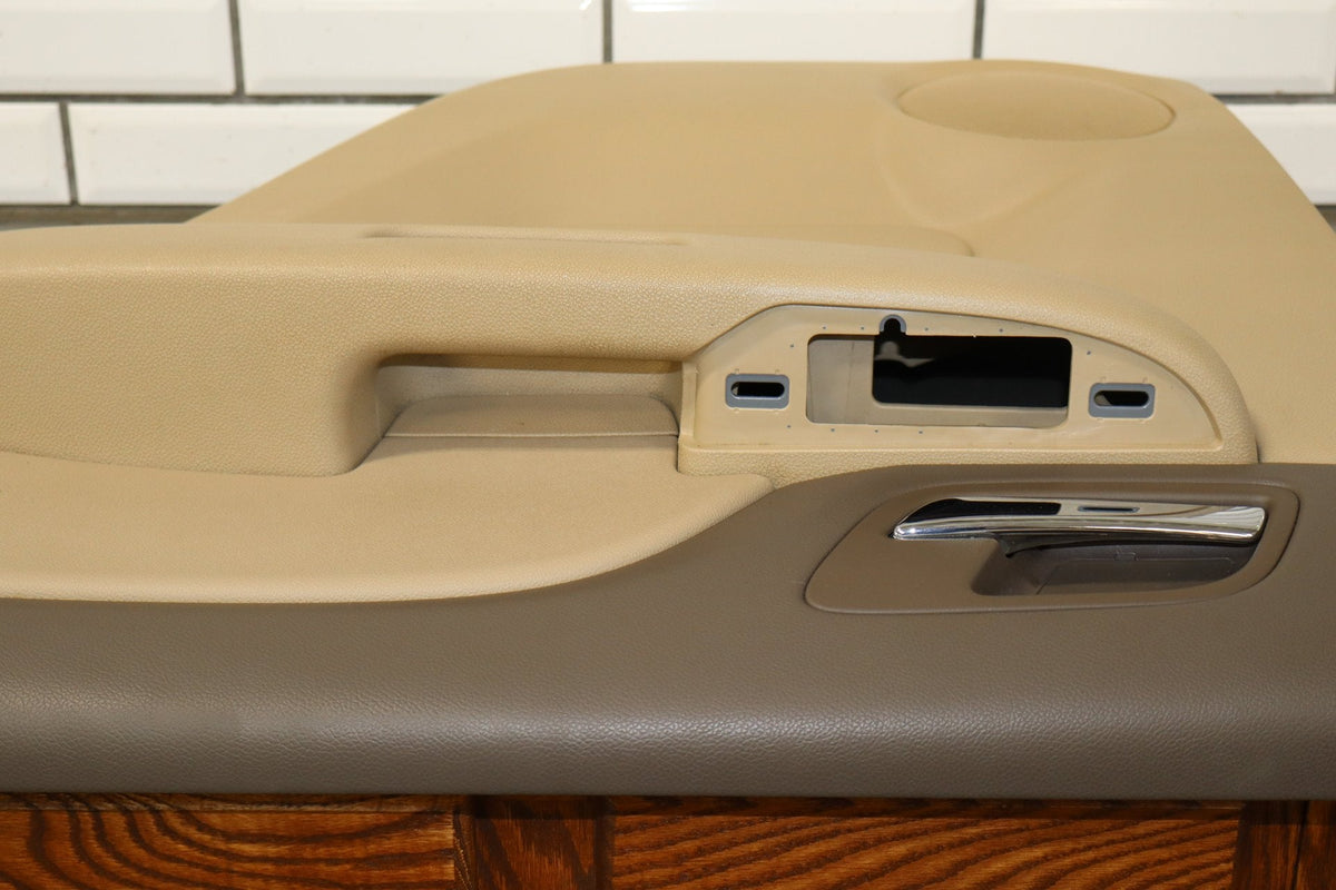 2011 Chevrolet Tahoe Right Rear Door Panel Light Cashmere 333