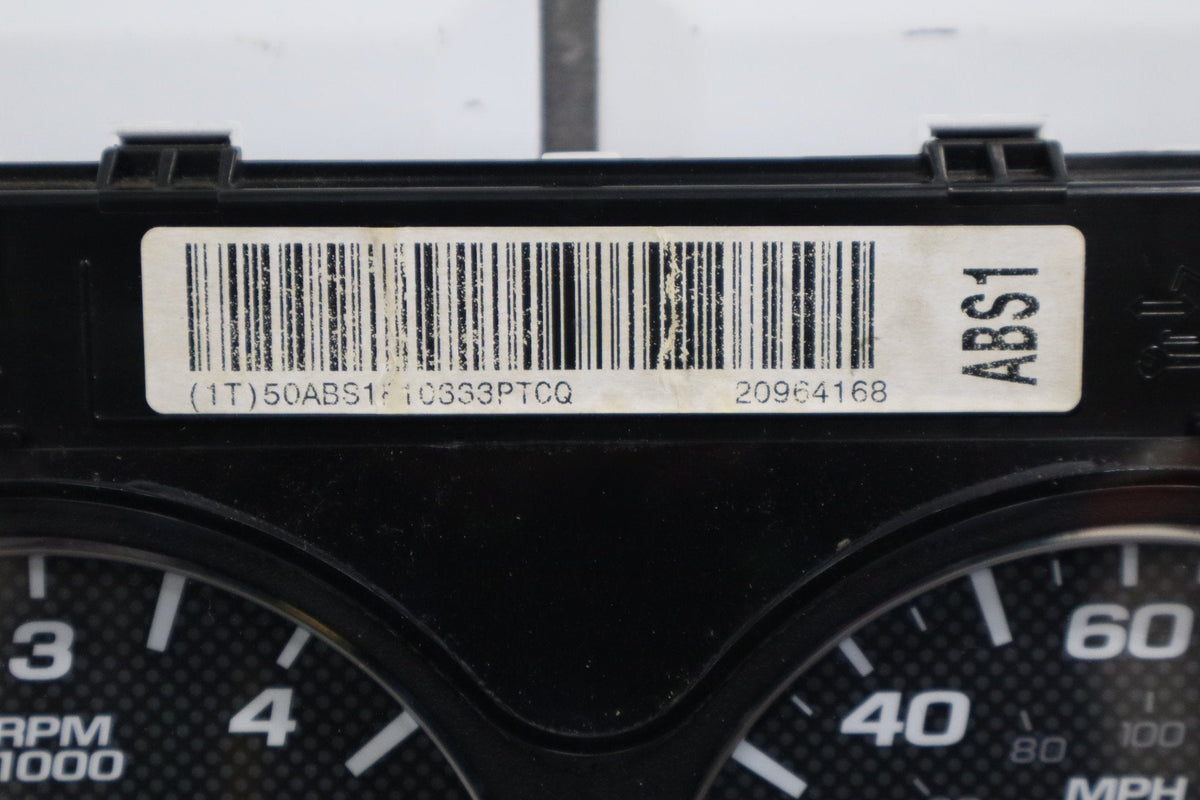 2011 Chevrolet Tahoe Speedometer 20964168 203k Z71 Tested