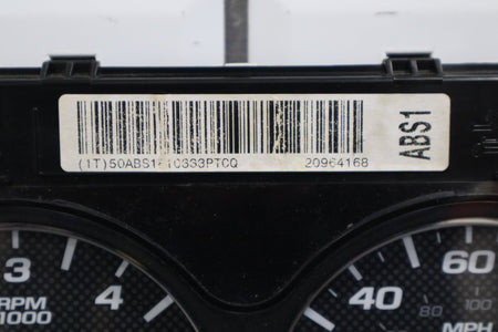 2011 Chevrolet Tahoe Speedometer 20964168 203k Z71 Tested