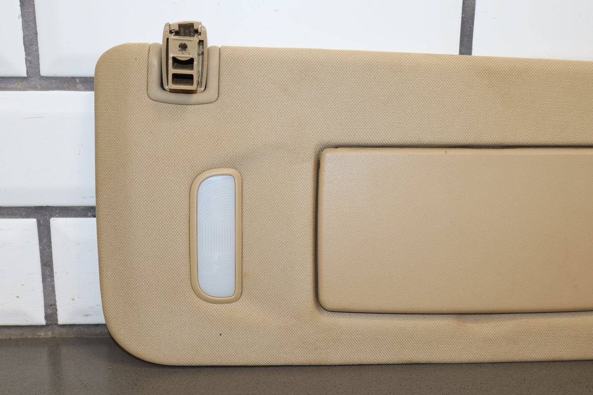 2011 Chevrolet Tahoe Sun Visor Pair Left/Right Light Cashmere 333