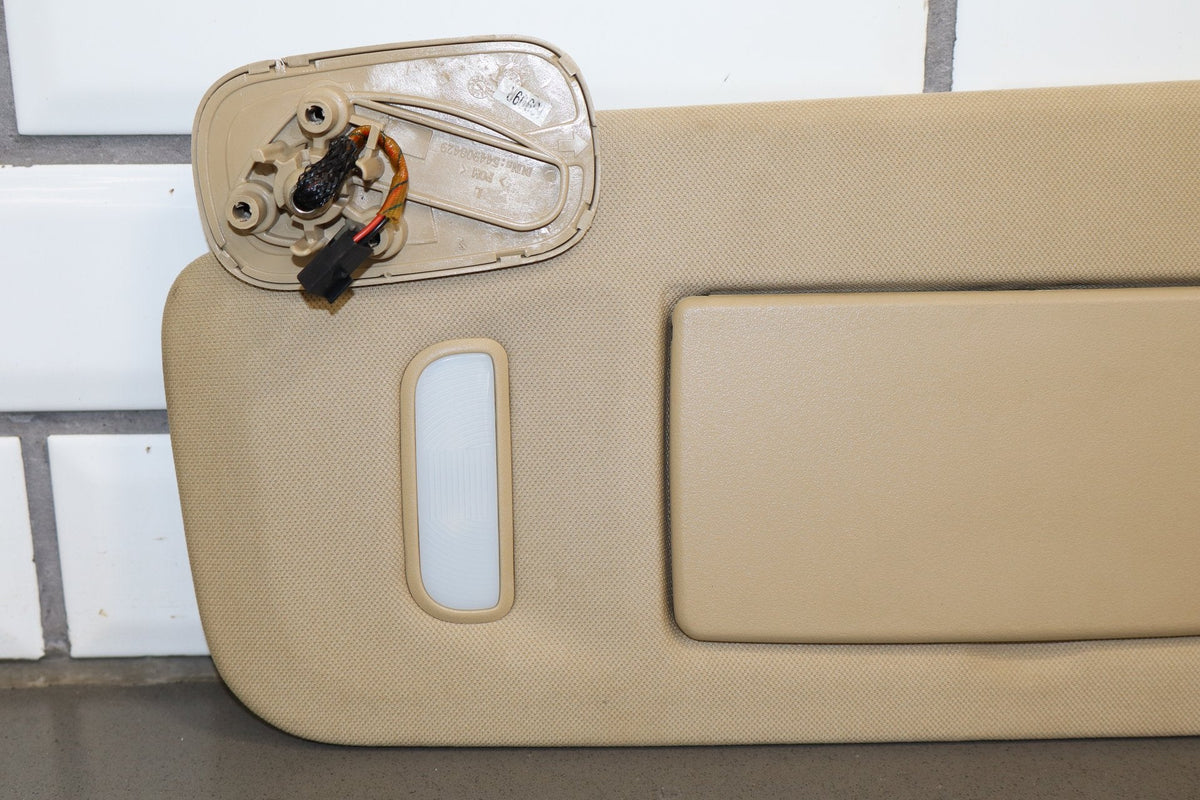 2011 Chevrolet Tahoe Sun Visor Pair Left/Right Light Cashmere 333