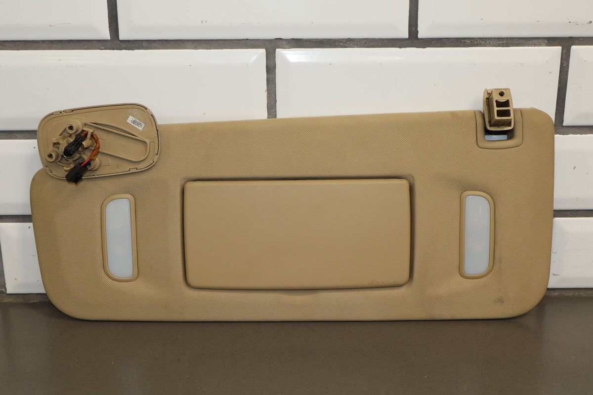 2011 Chevrolet Tahoe Sun Visor Pair Left/Right Light Cashmere 333