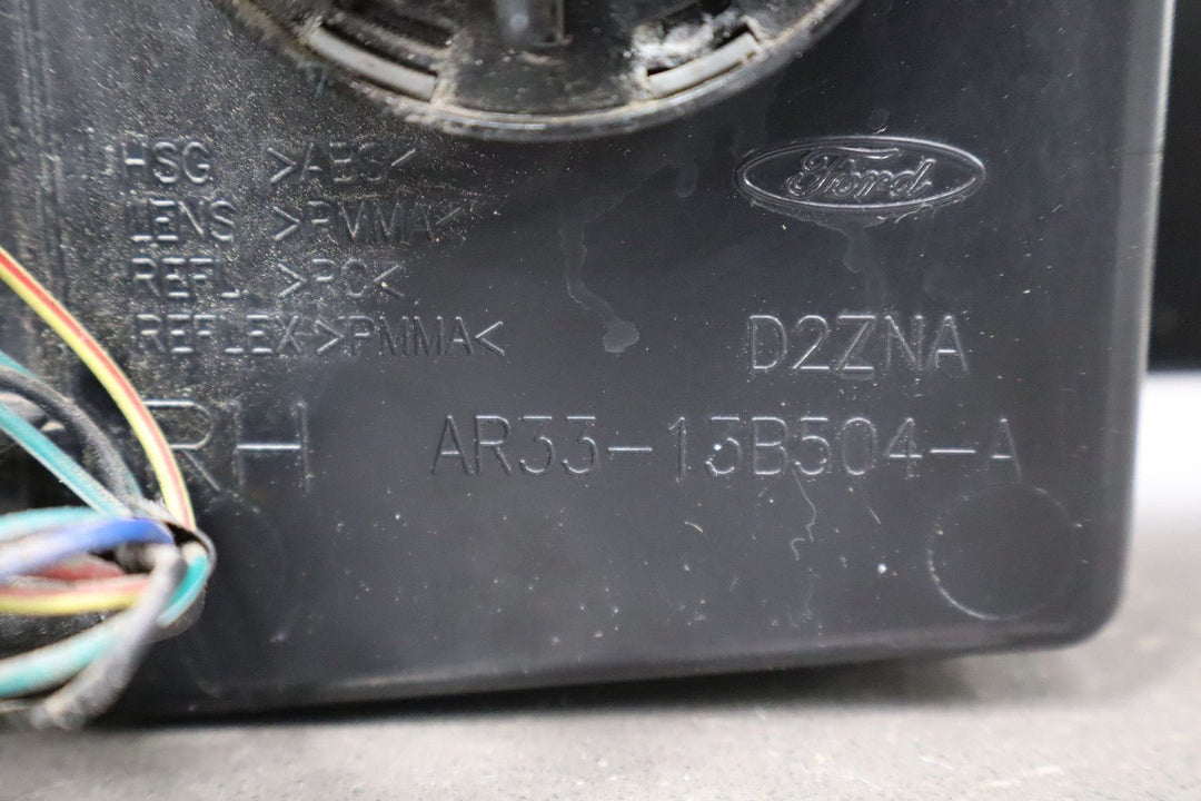 2011 Ford Mustang Right Tail Light W/Aftermarket Chrome Trim