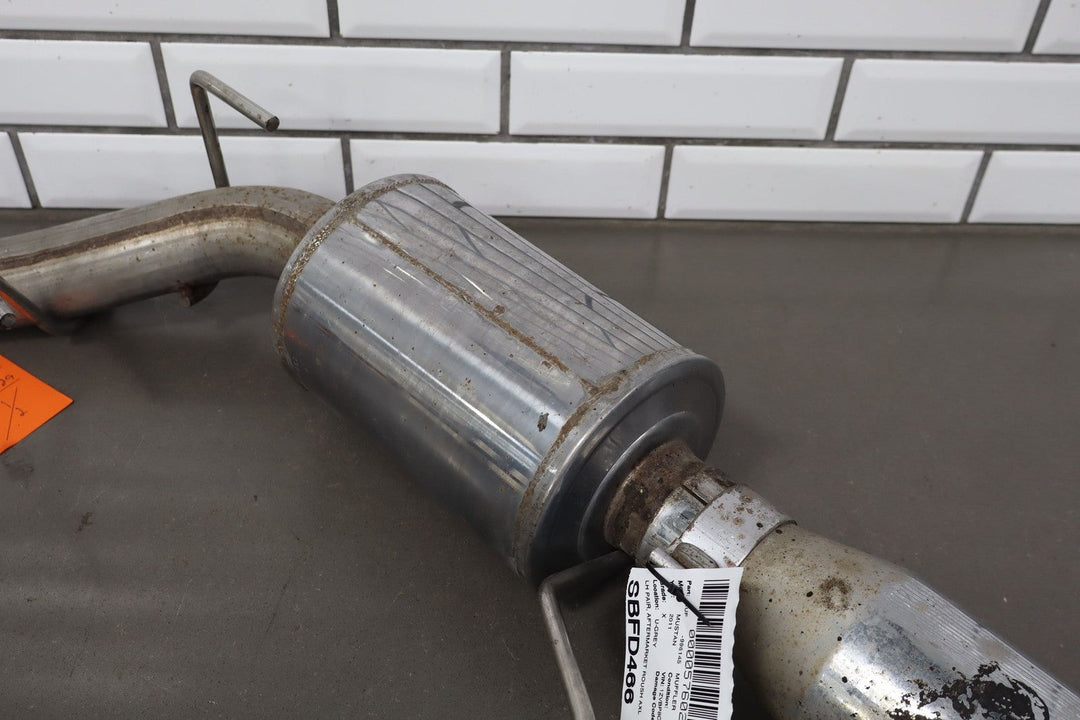 2011 Ford Mustang Roush Pair of Axle - Back Mufflers