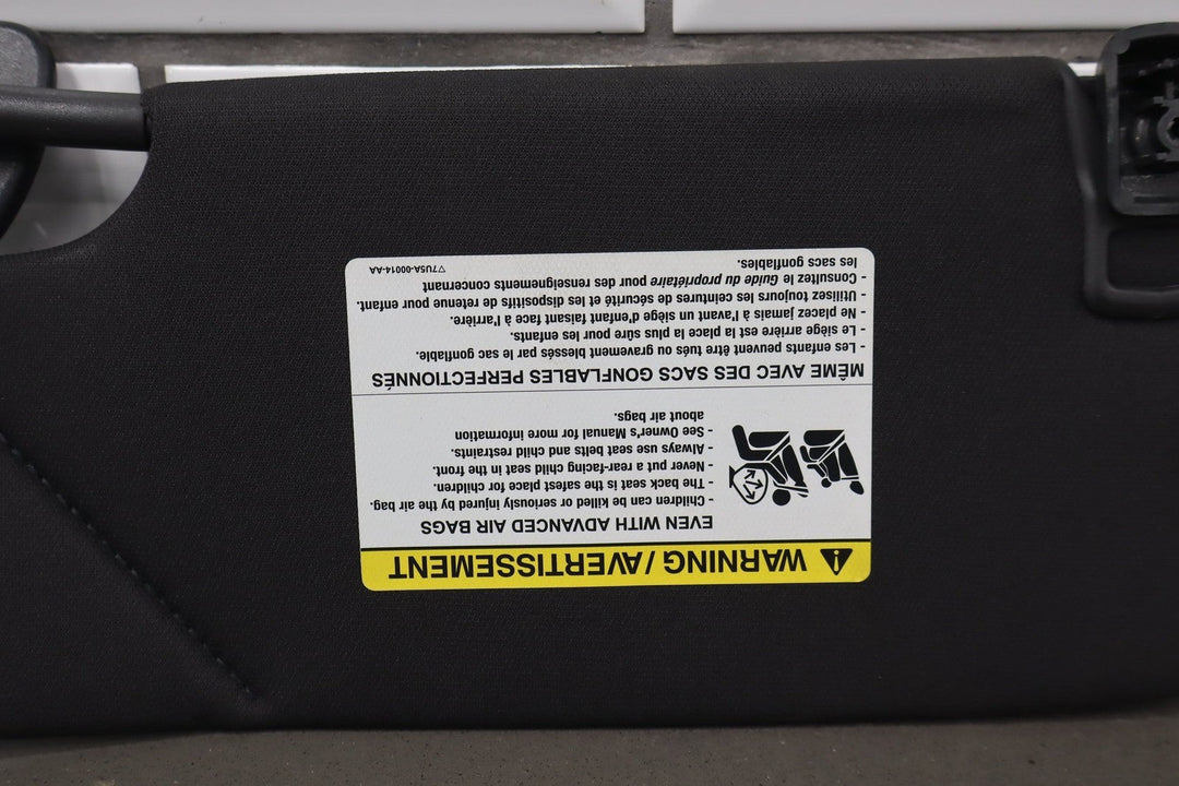 2011 Ford Mustang Sun Visor Pair
