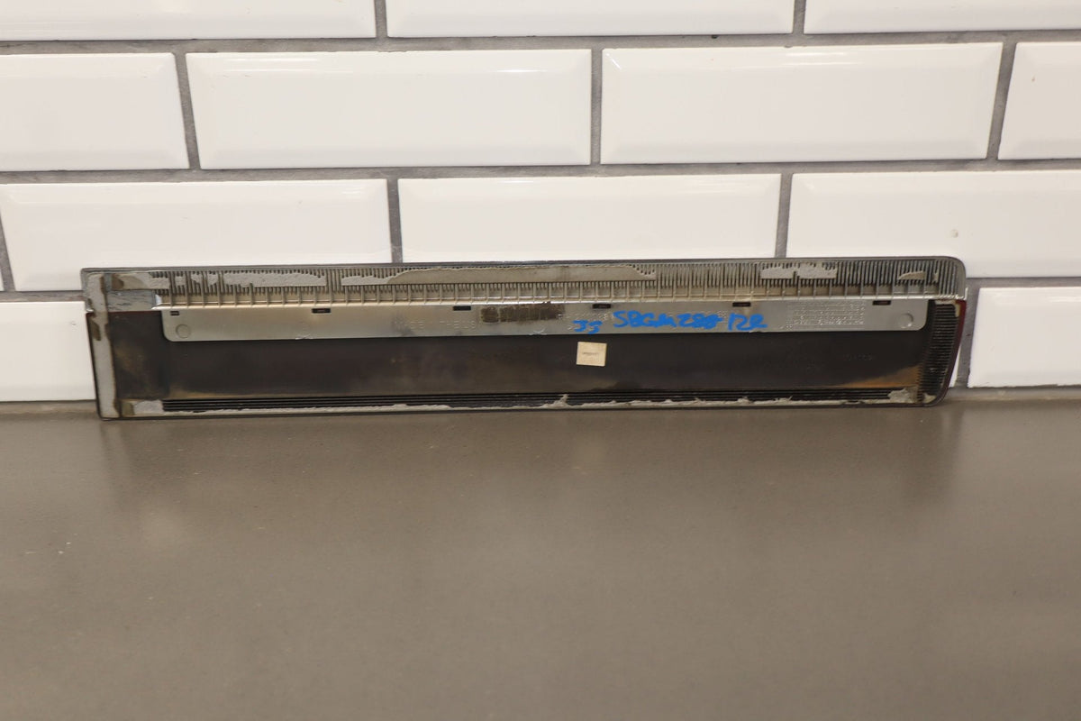 2011 GMC Yukon Right Rear Door Molding with Chrome Trim