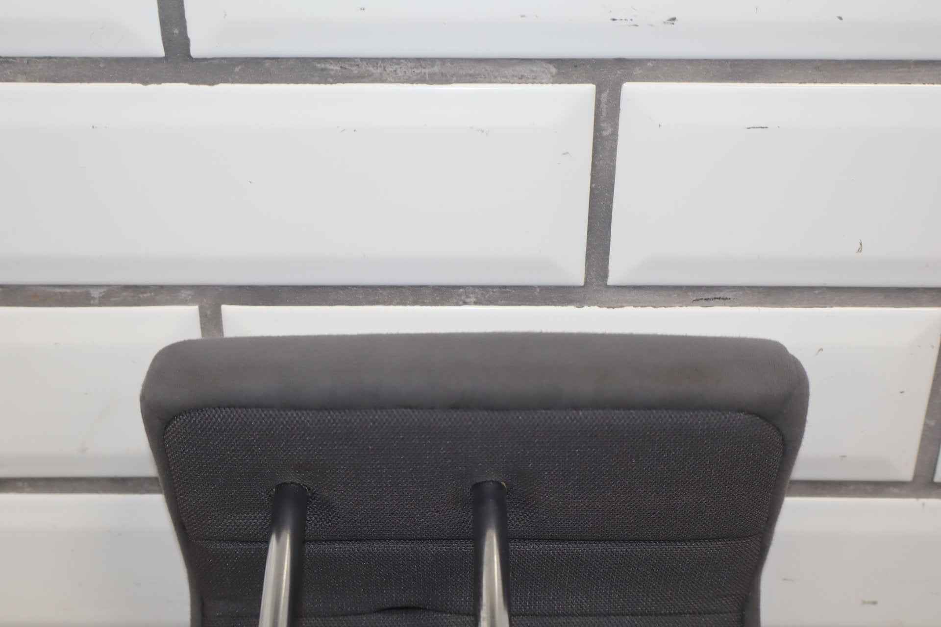 2011 Honda Fit Cloth Rear 2nd Row Back Seat Headrest Grey