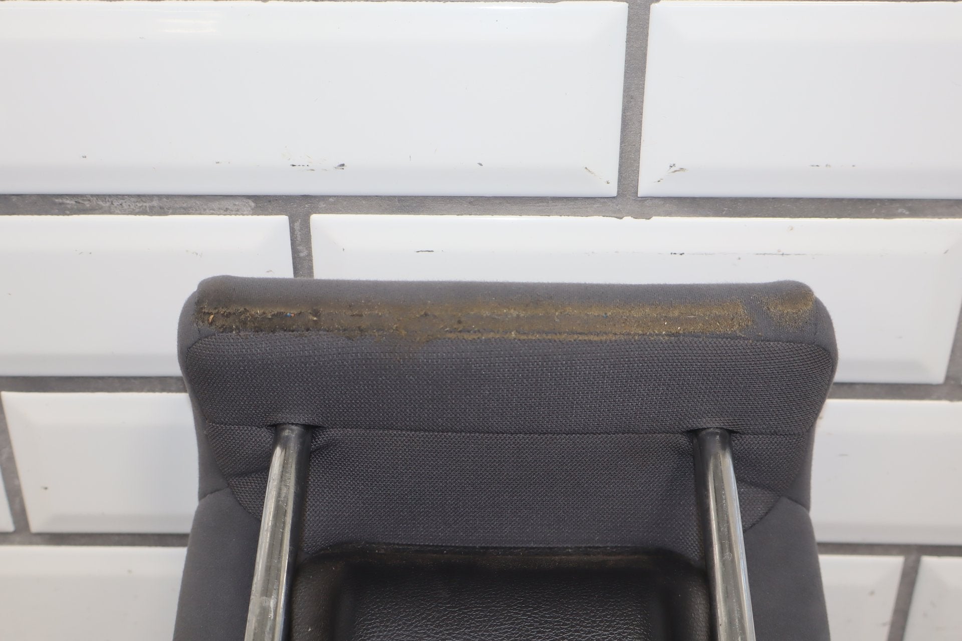 2011 Honda Fit Cloth Rear 2nd Row Back Seat Headrest Grey