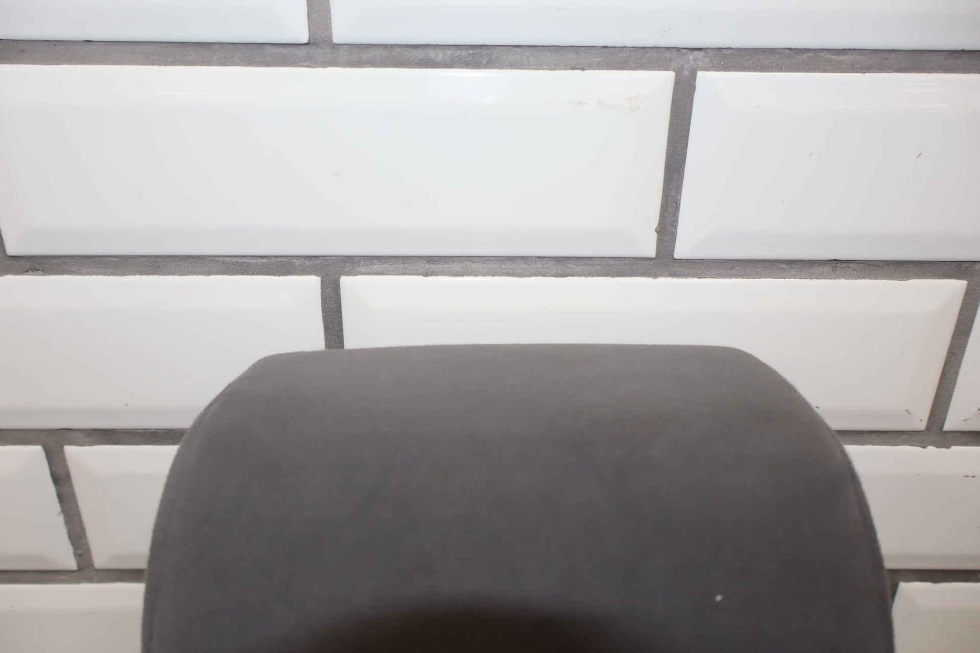2011 Honda Fit Cloth Rear 2nd Row Back Seat Headrest Grey