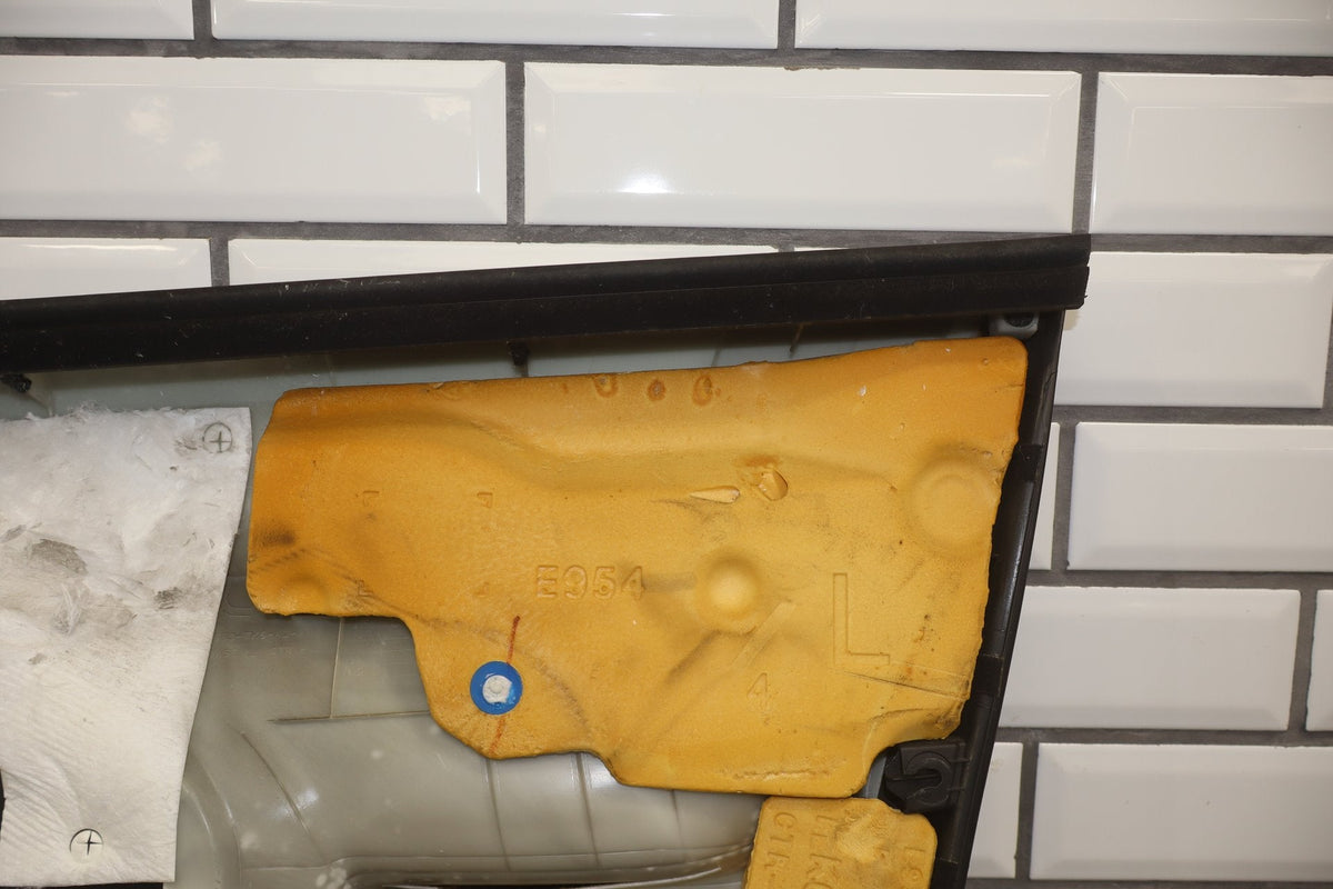 2011 Honda Fit Left Front Interior Trim Panel Grey