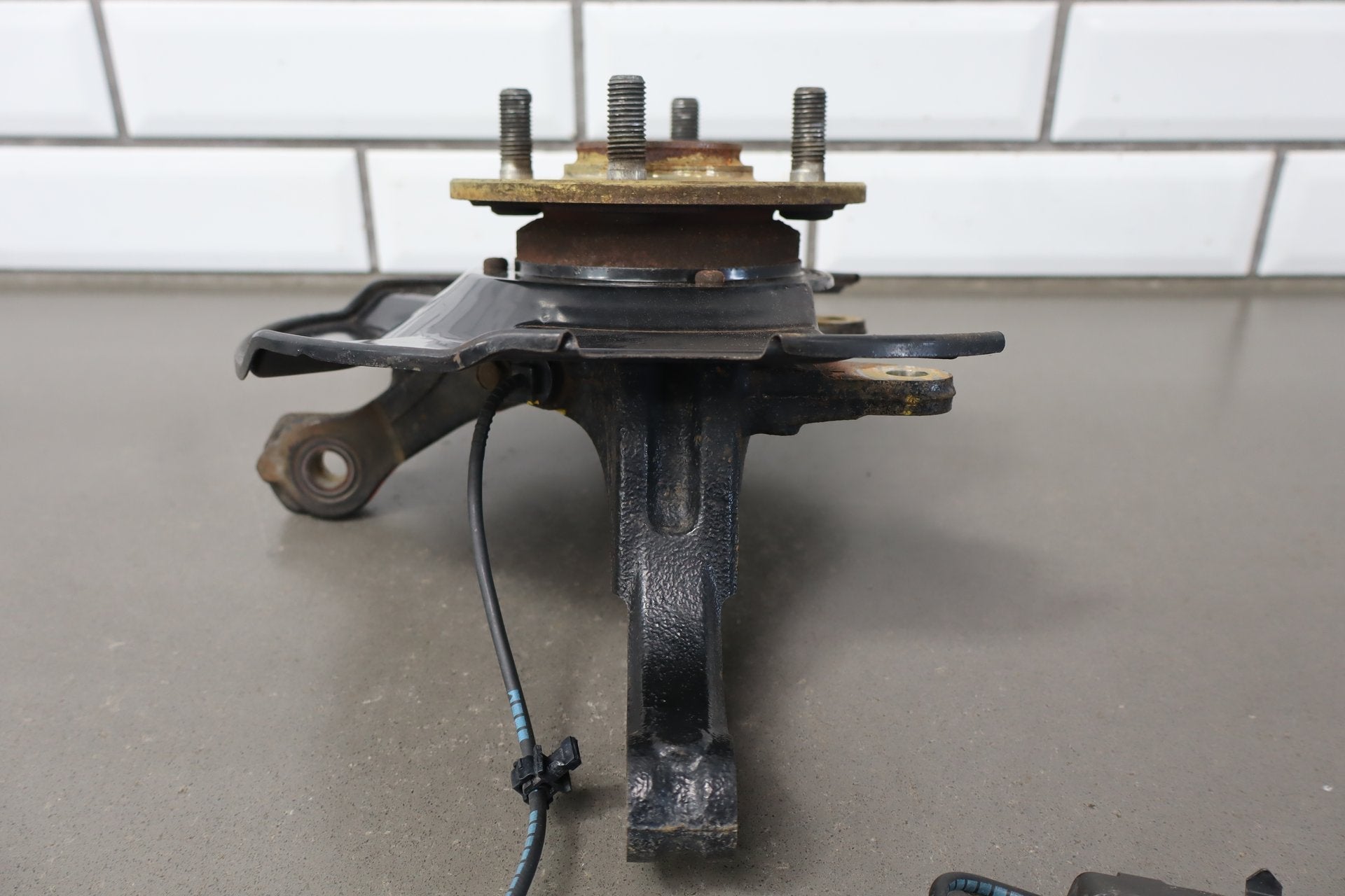 2011 Honda Fit- Left Front Spindle