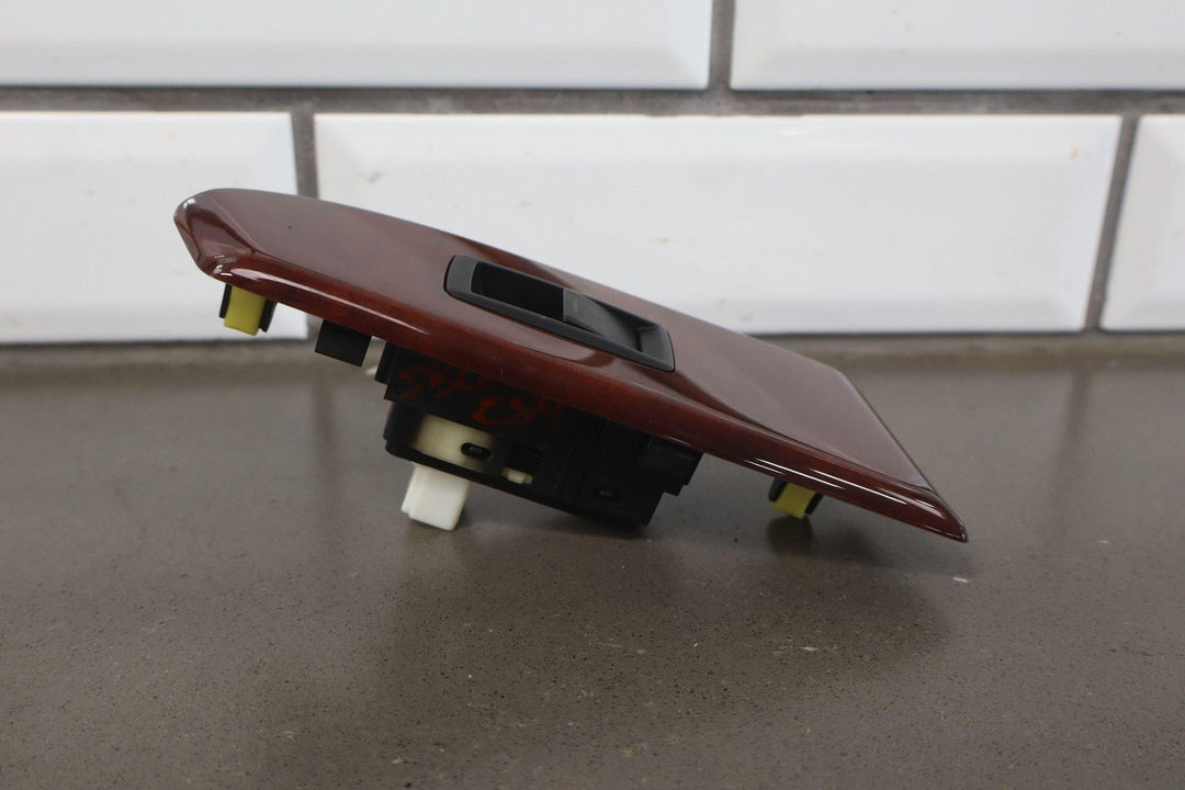 2011 Lexus GX460 Left Driver REAR Window Switch W/Woodgrain Bezel