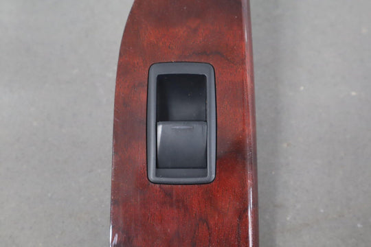2011 Lexus GX460 Right Passenger REAR Window Switch W/Woodgrain Bezel
