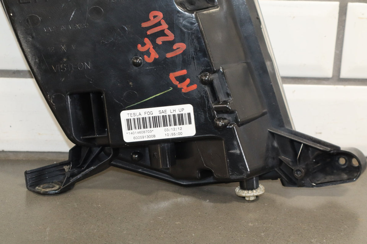 2012-15 Tesla Model S Left Driver Fog Light Lamp Assembly