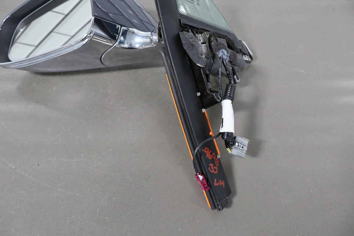 2012-20 OEM Tesla Model S Left Driver Door Exterior Side Mirror Gray Metallic PMTG
