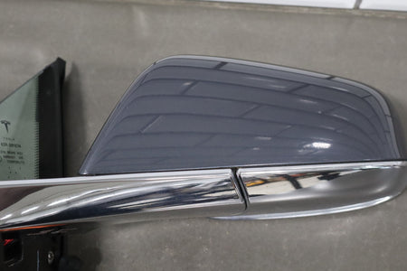2012-20 OEM Tesla Model S Left Driver Door Exterior Side Mirror Gray Metallic PMTG