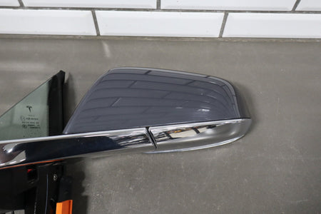 2012-20 OEM Tesla Model S Left Driver Door Exterior Side Mirror Gray Metallic PMTG