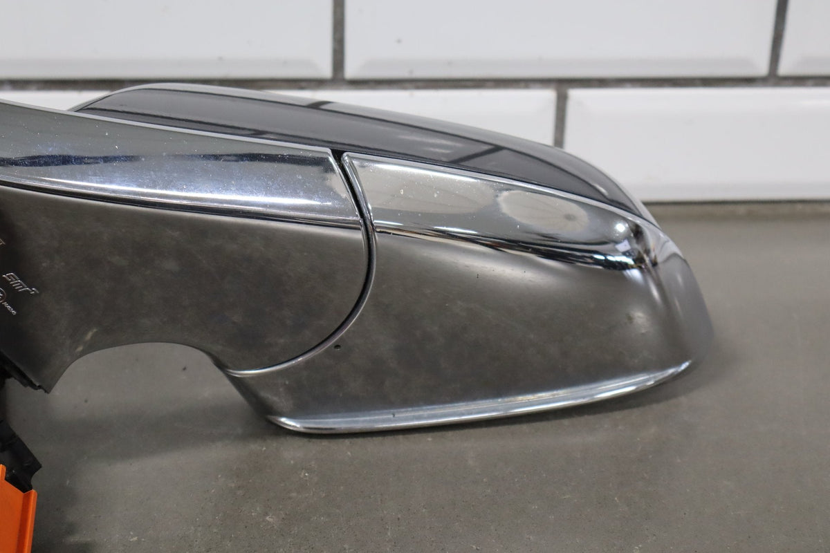 2012-20 OEM Tesla Model S Left Driver Door Exterior Side Mirror Gray Metallic PMTG