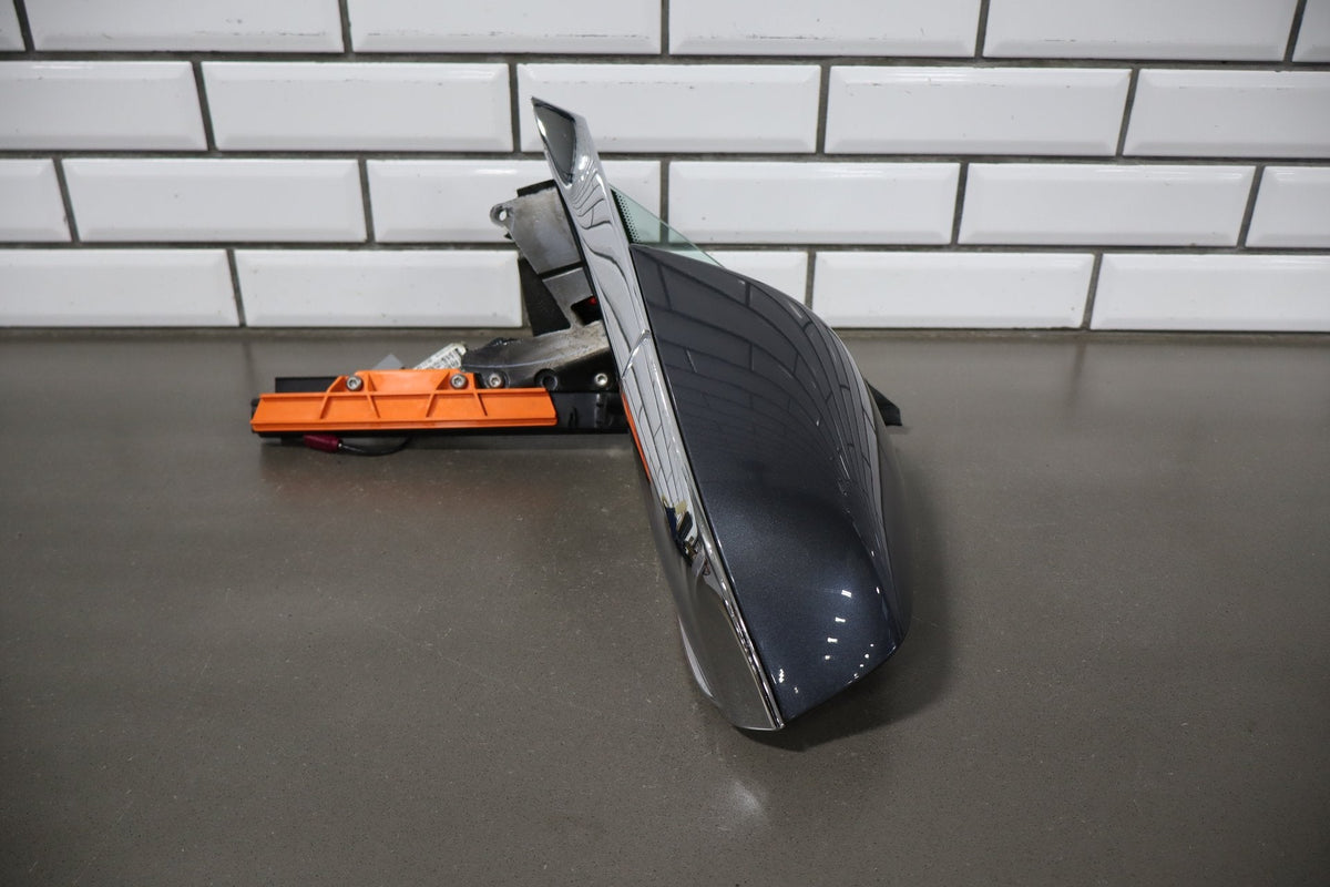 2012-20 OEM Tesla Model S Left Driver Door Exterior Side Mirror Gray Metallic PMTG