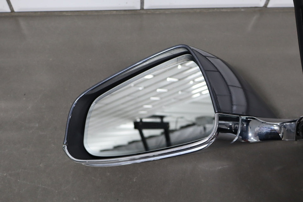 2012-20 OEM Tesla Model S Left Driver Door Exterior Side Mirror Gray Metallic PMTG