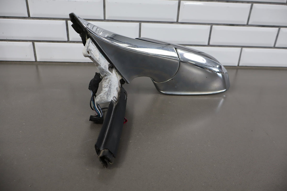 2012-20 OEM Tesla Model S Left Driver Door Side Mirror Blue Metallic PMMB