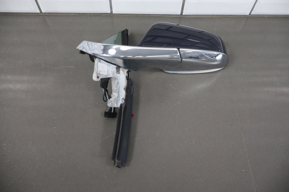 2012-20 OEM Tesla Model S Left Driver Door Side Mirror Blue Metallic PMMB