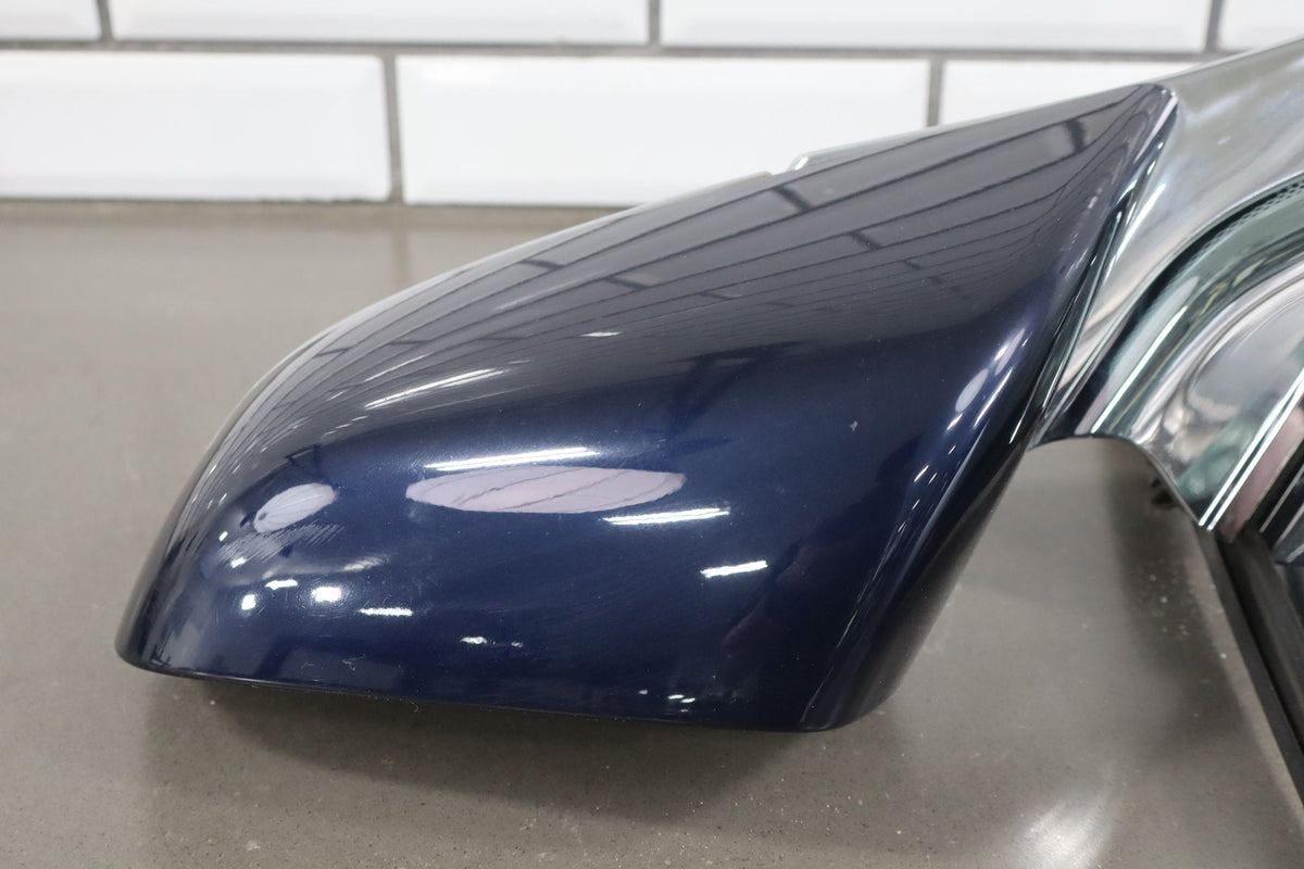 2012-20 OEM Tesla Model S Left Driver Door Side Mirror Blue Metallic PMMB